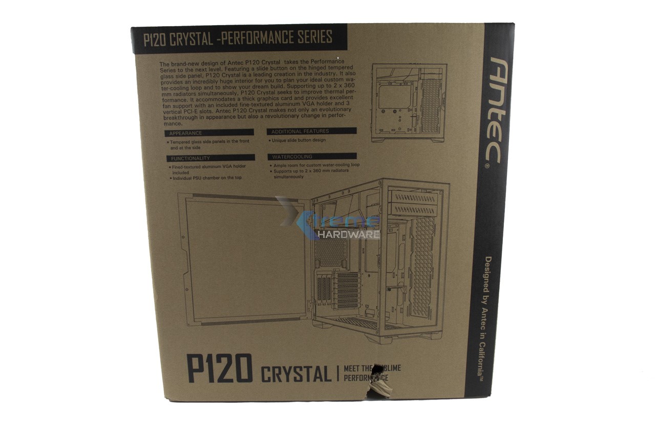 Antec P120 Crystal 3 43ad8