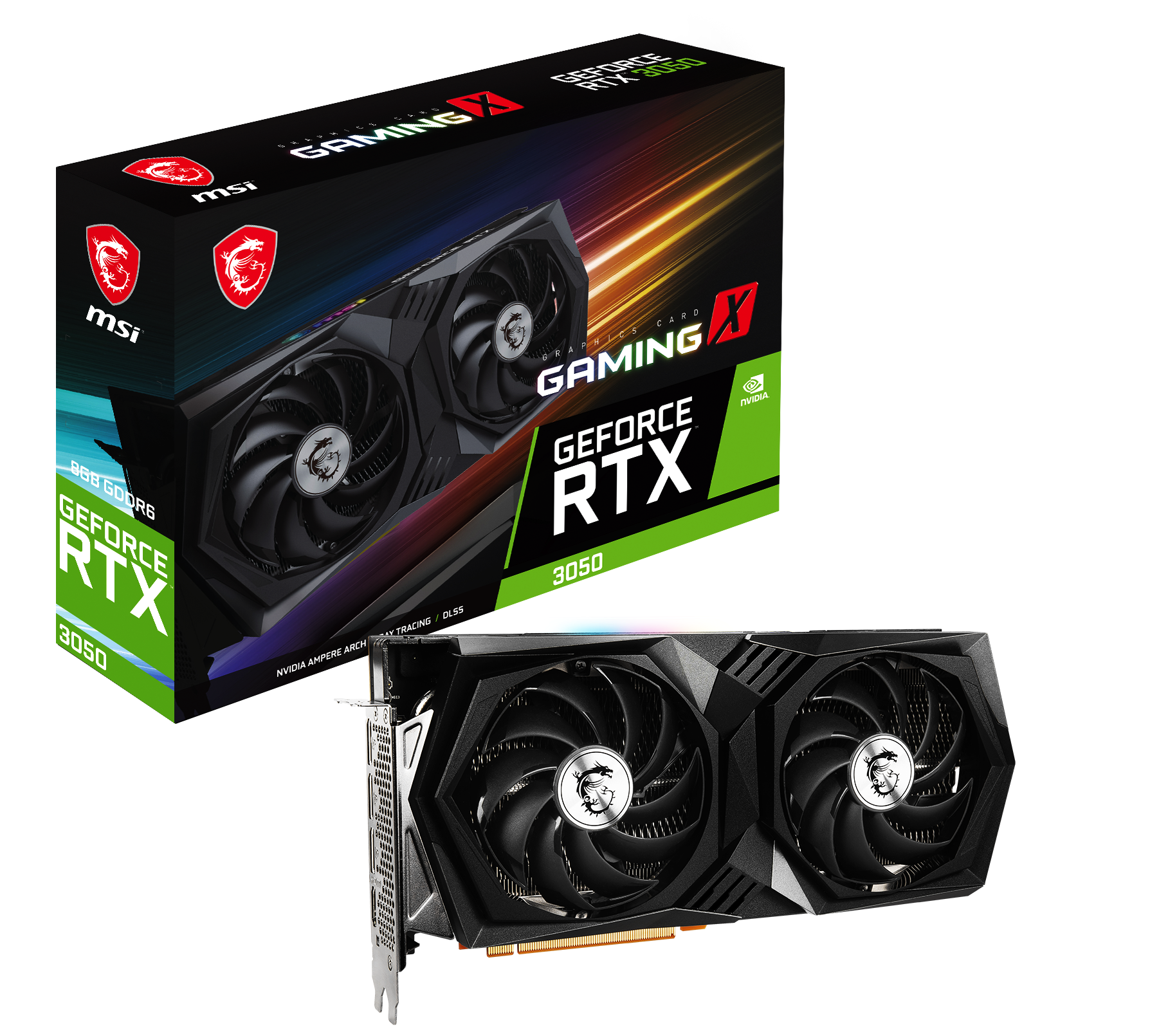 MSI RTX 3050 Gaming 9176f